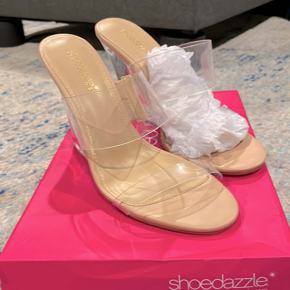 Clear Wedges from Shoe Dazzle